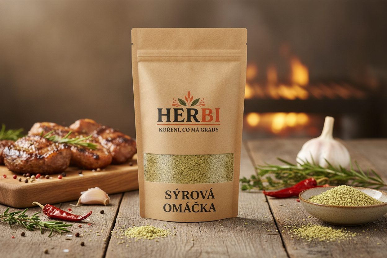 Hustá krémová syrová omáčka v hrnci, zlatisto žltá, lákavo voňavá