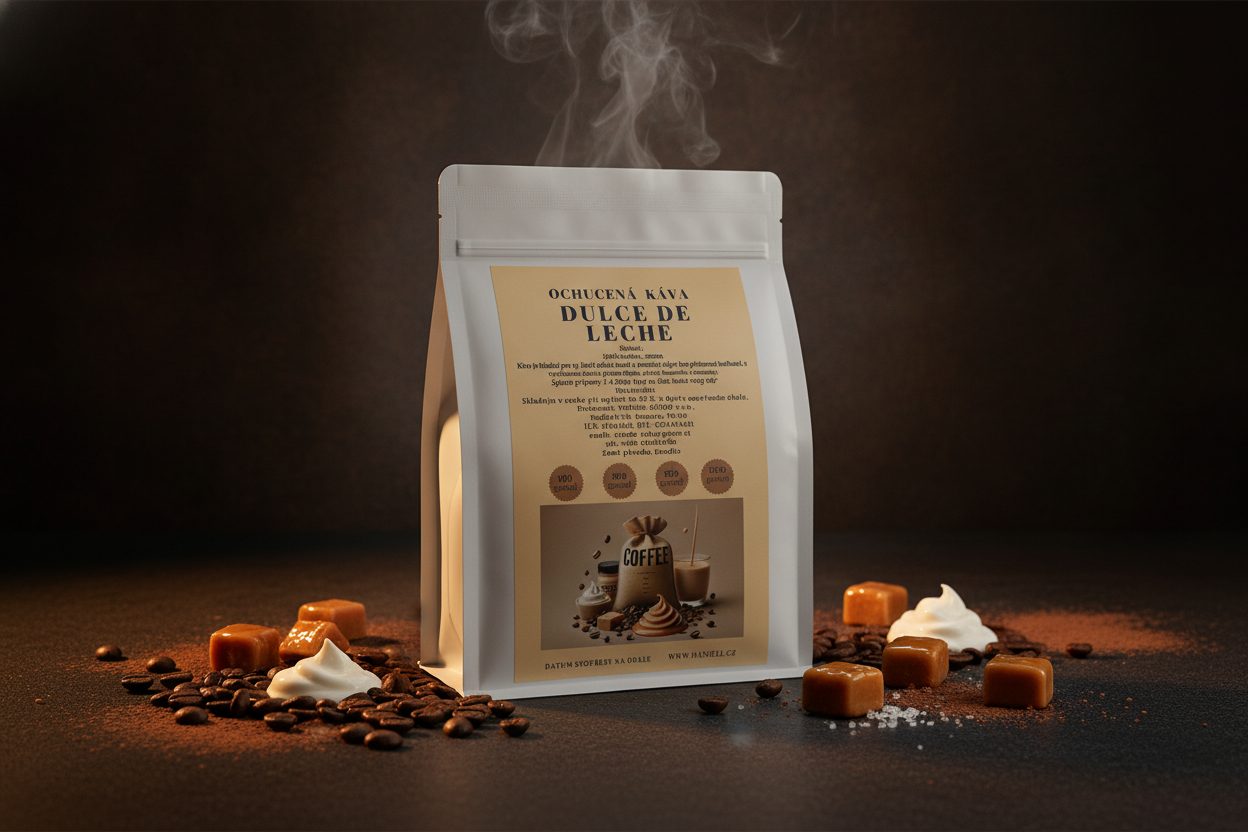 Káva Dulce de Leche – 100% brazilská arabica, karamelovo-smetanová