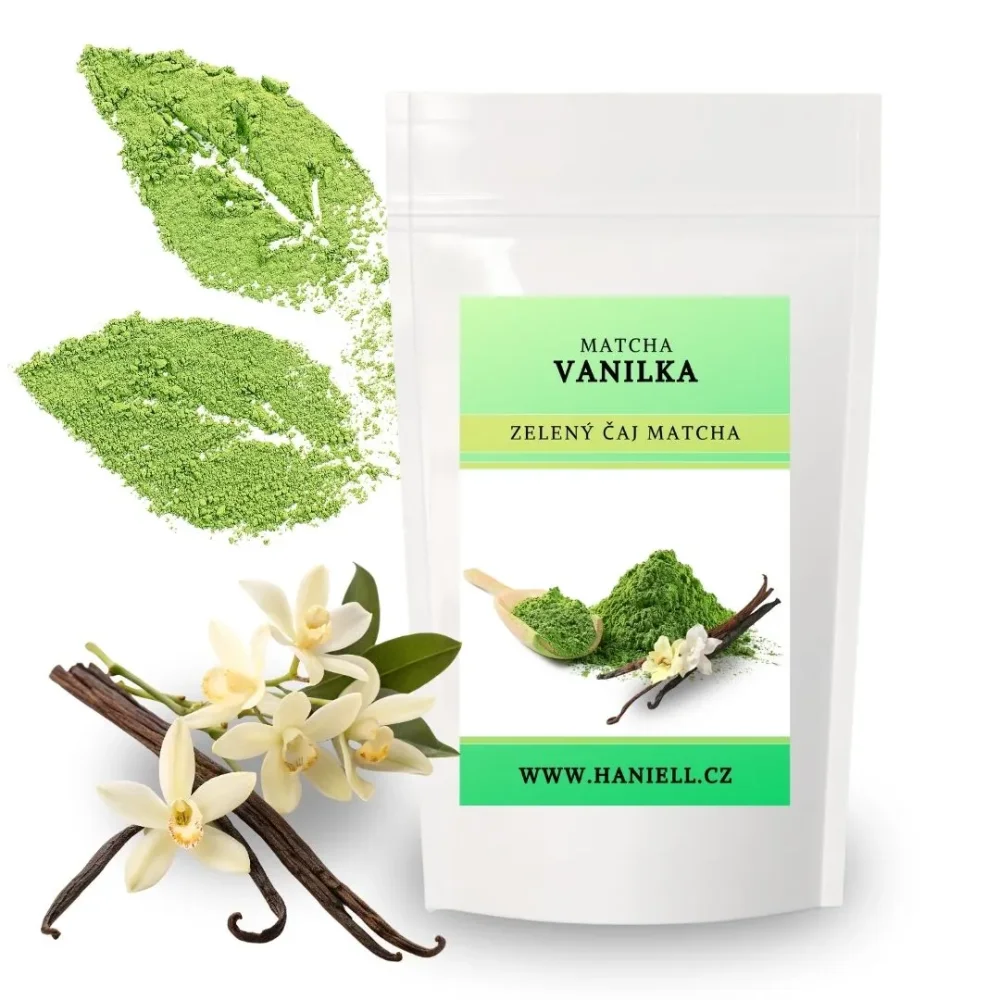 Zelený čaj Matcha Vanilka