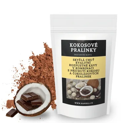 Rozpustná káva Kokosové pralinky