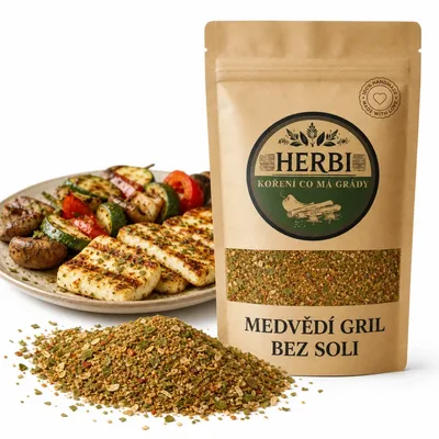 Medvedí gril bez soli Herbi