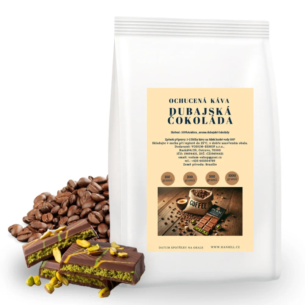 Káva Dubajská čokoláda arabica